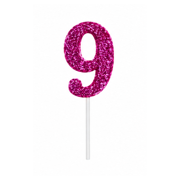 VELA SINGLE GLITTER PINK N 9 CURIFEST