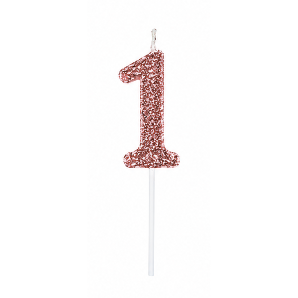 VELA SINGLE GLITTER ROSE N 1 CURIFEST
