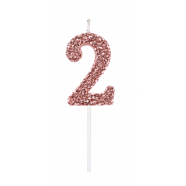 VELA SINGLE GLITTER ROSE N 2 CURIFEST