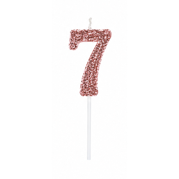 VELA SINGLE GLITTER ROSE N 7 CURIFEST