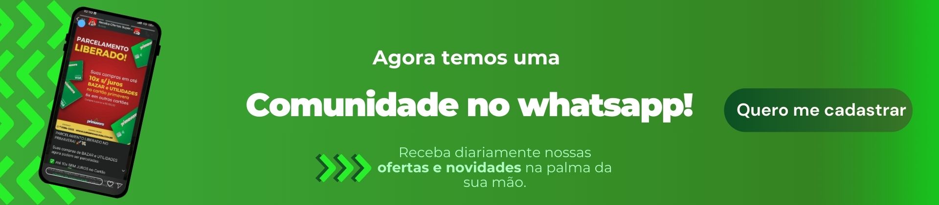 Comunidade de ofertas