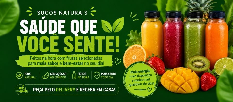 SUCOS NATURAIS