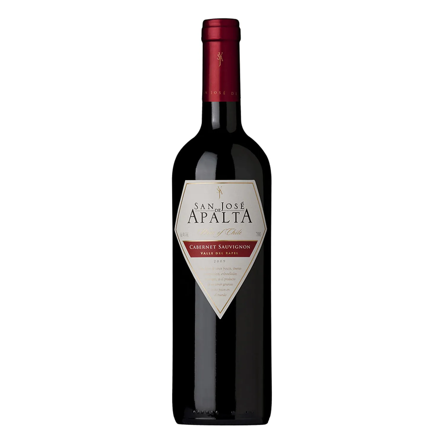 VINHO CHILENO SAN JOSÉ APALTA 750ML CABERNET