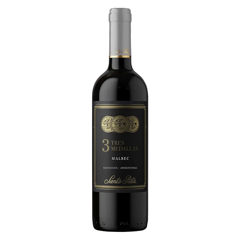 VINHO ARGENTINO 3 TRÊS MEDALHAS MALBEC
