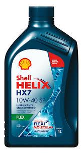 ÓLEO MOTOR SHELL HELIX 1L HX7 10W-40 FLEX