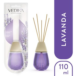 DIFUSOR DE AROMAS VEDIKA 110ML LAVANDA