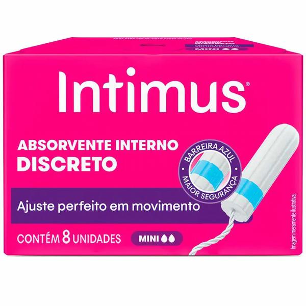 ABSORVENTE INTERNO INTIMUS 8UN MINI