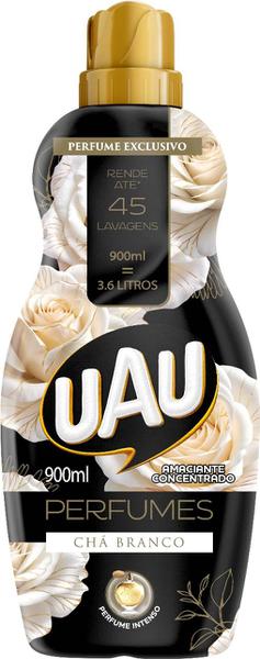 AMACIANTE CONCENTRADO UAU PERFUMES 900ML CHÁ BRANCO