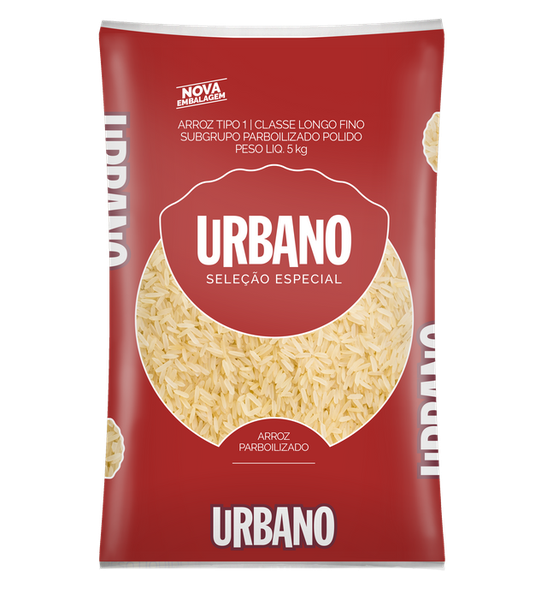 ARROZ URBANO 5KG PARBORIZADO