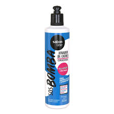 ATIVADOR DE CACHOS  SALON LINE 300ML BOMBA ORIGINAL