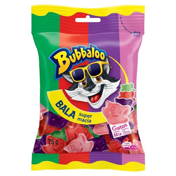 BALA BUBBALOO 75G MIX AZ