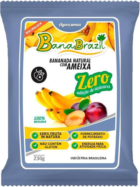 BANANADA NUTRY 230G C/AMEIXA