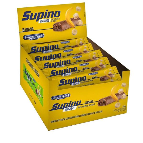 BARRA DE CEREAIS SUPINO 24G BANANA