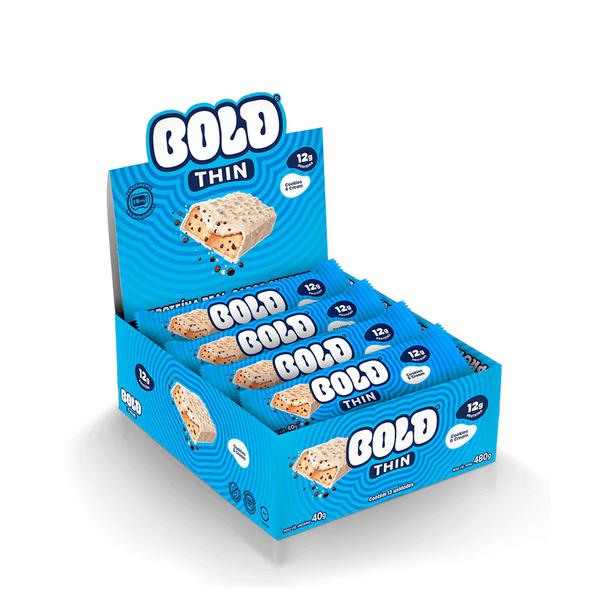 BARRA DE PROTEINA BOLD THIN 40G COOKIES