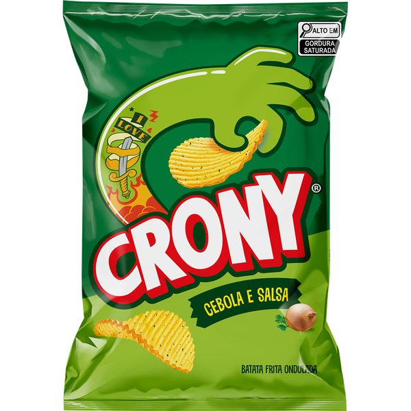 BATATA CRONY 35G CEBOLA E SALSA