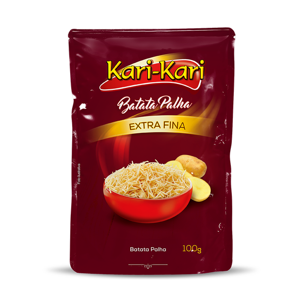 BATATA PALHA KARI KARI 100G TRADICIONAL