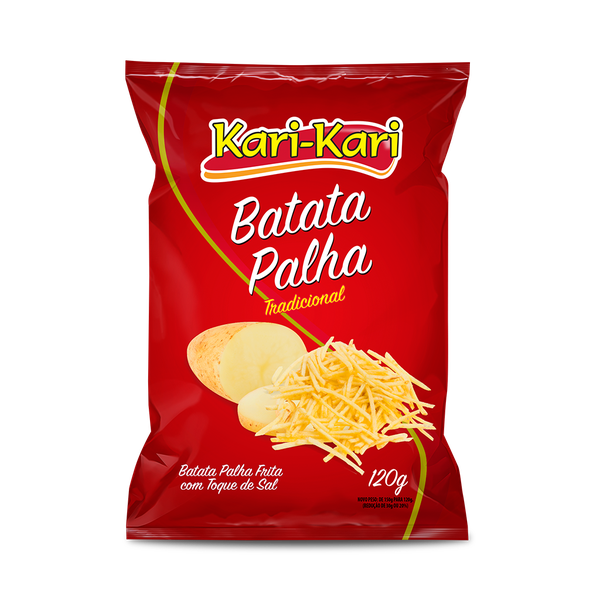 BATATA PALHA KARI KARI 120G