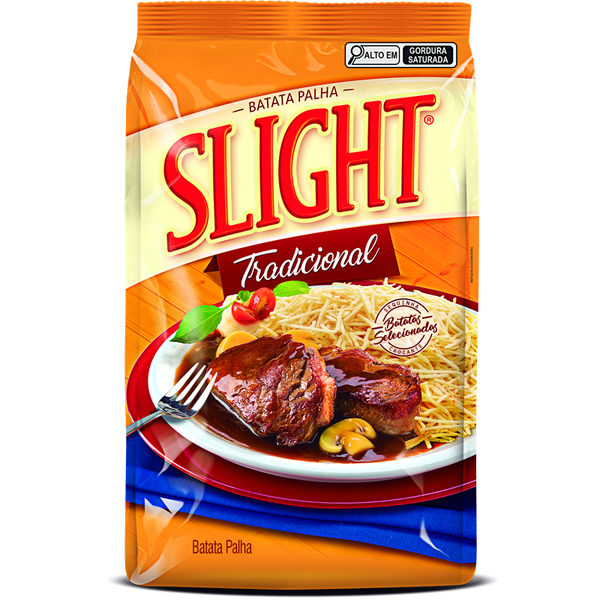 BATATA PALHA SLIGHT 100G TRADICIONAL