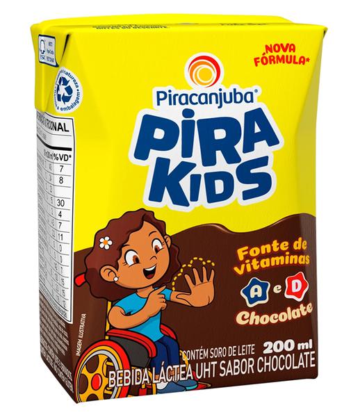 BEBIDA LÁCTEA PIRAKIDS 200ML CHOCOLATE