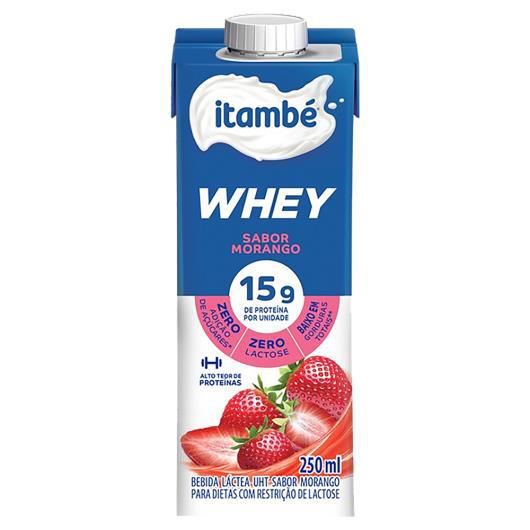 BEBIDA LACTEA WHEY ITAMBÉ 250G MORANGO