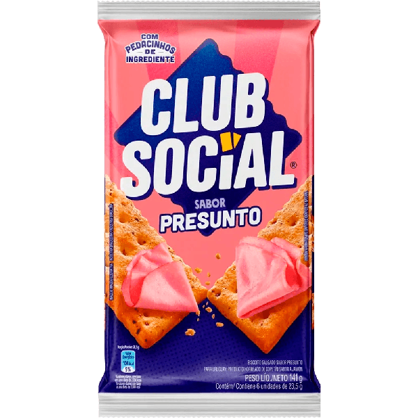BISCOITO CLUB SOCIAL 141G PRESUNTO