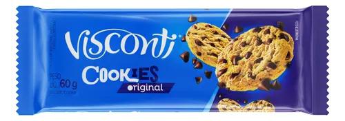 BISCOITO COOKIES VISCONTI 60G TRADICIONAL