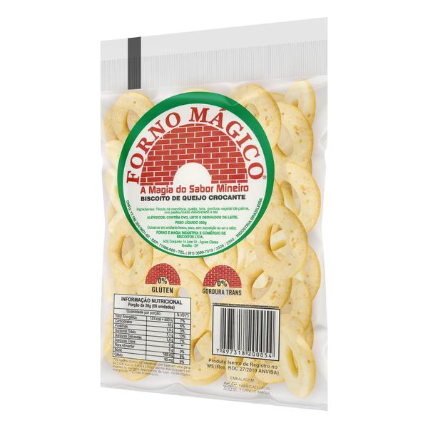 BISCOITO DE QUEIJO FORNO MAGICO 200G