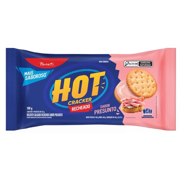 BISCOITO HOT CRACKER PARATI 100G PRESUNTO