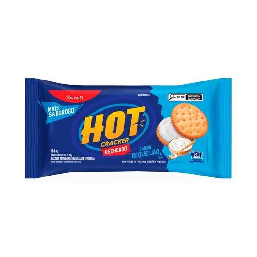 BISCOITO HOT CRACKER PARATI 100G REQUEIJÃO