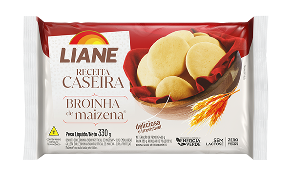 BISCOITO LIANE 330G BROINHAS MAIZENA