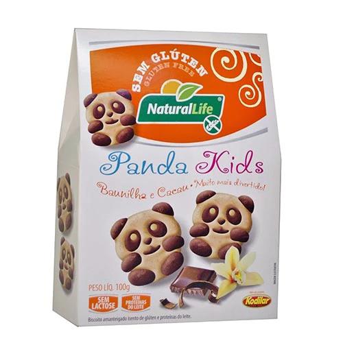 BISCOITO NATURALLIFE PANDA KIDS 100G AMANTEIGADO