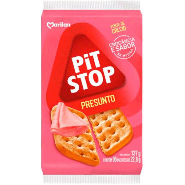 BISCOITO PIT STOP 137G PRESUNTO