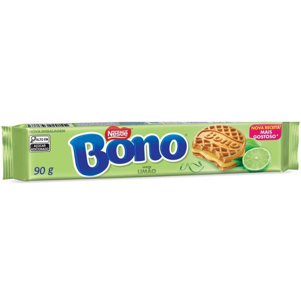 BISCOITO RECHEADO BONO 90G LIMÃO