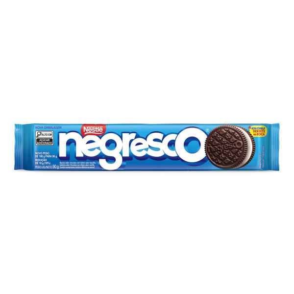 BISCOITO RECHEADO NEGRESCO 90G BAUNILHA