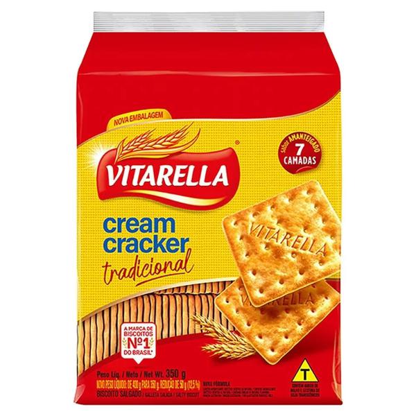 BISCOITO VITARELLA 350G CREAM CRACKER