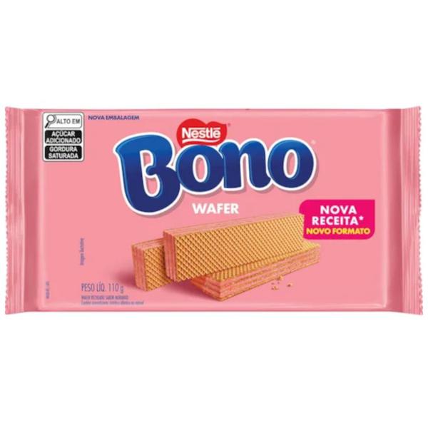BISCOITO WAFER NESTLE BONO 110G MORANGO