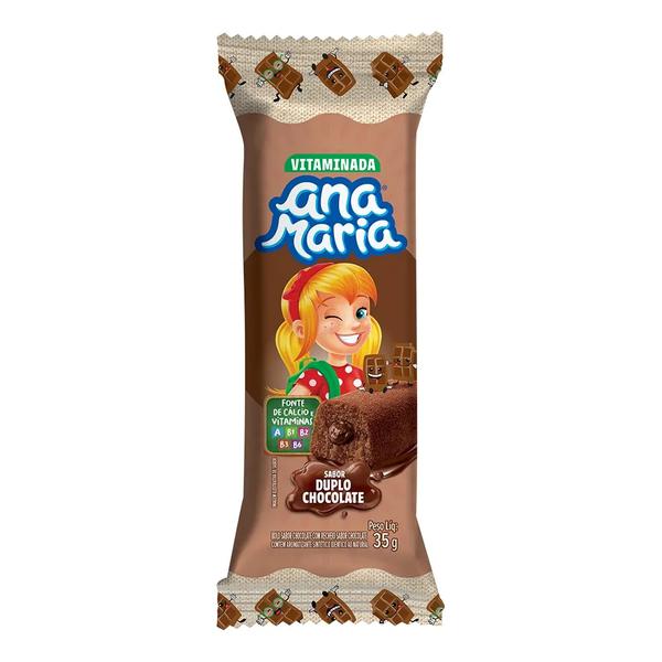BOLO ANA MARIA 35G DUPLO CHOCOLATE