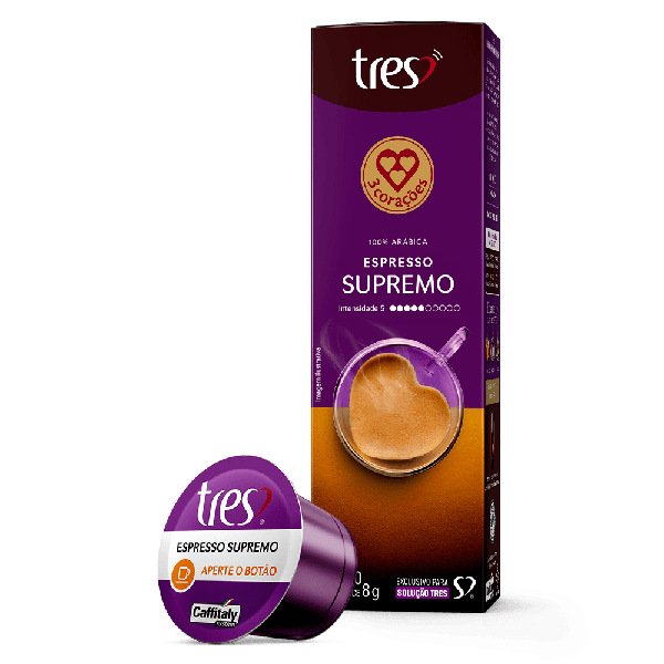 CÁPSULAS TRÊS CORAÇÕES 80G SUPREMO