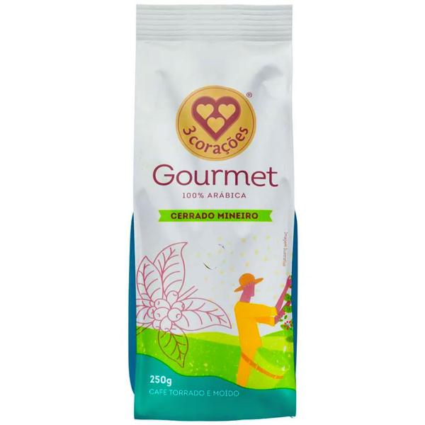 CAFÉ 3 CORAÇÕES GOURMET 250G CERRADO
