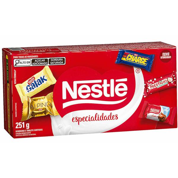 CAIXA BOMBOM NESTLÉ ESPECIALIDADES 251G