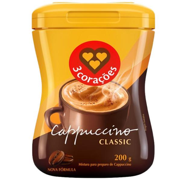 CAPPUCCINO 3 CORAÇÕES 200G CLASSIC
