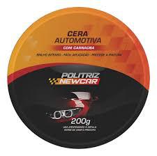 CERA AUTOMOTIVA NEWCAR POLITRIZ 200G PASTA C/CARNAUBA