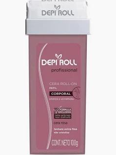 CERA DEPILATORIA DEPIROLL 100G ROSA