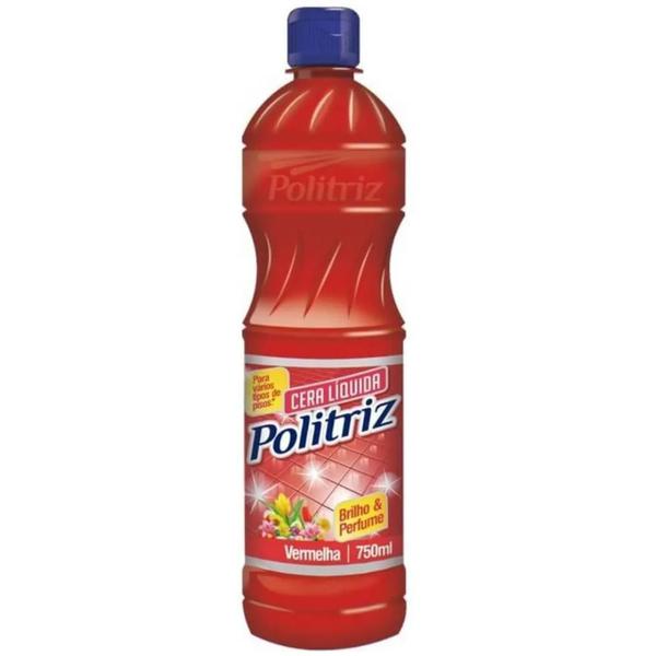 CERA LIQUIDA POLITRIZ 750ML VERMELHA