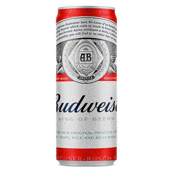 CERVEJA BUDWEISER LATA 350ML