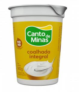 COALHADA CANTO DE MINAS 140G INTEGRAL
