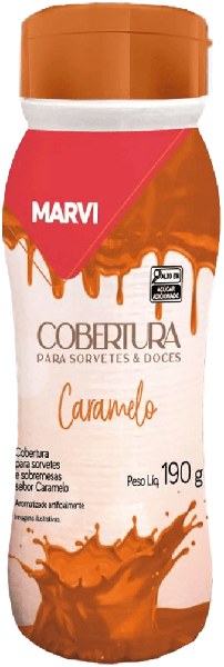 COBERTURA MARVI 190G CARAMELO