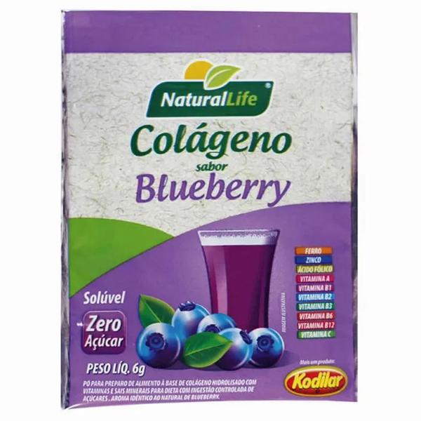 COLÁGENO NATURALLIFE 6G ZERO AÇÚCAR BLUEBERRY