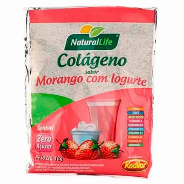 COLÁGENO NATURALLIFE 6G ZERO AÇÚCAR MORGANGO COM IOGURTE