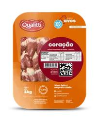 CORAÇÃO FRANGO 1KG QUALITTI